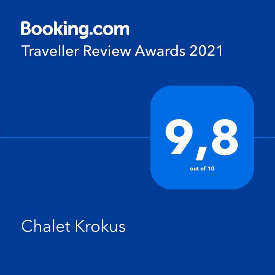 Chalet Krokus Риедералп Екстериор снимка